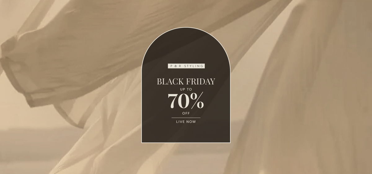 Load video: Black Friday at P&R Styling, live now.