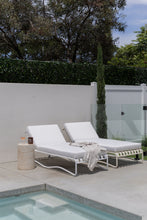 Load image into Gallery viewer, The “Aurora” sun bed - Pure white - pre order arriving late May
