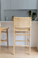 Load image into Gallery viewer, The Amira counter stool with back rest - pre order 12-14 weeks

