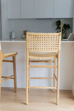 Load image into Gallery viewer, The Amira counter stool with back rest
