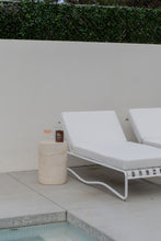 Load image into Gallery viewer, The “Aurora” sun bed - Pure white - pre order arriving late May

