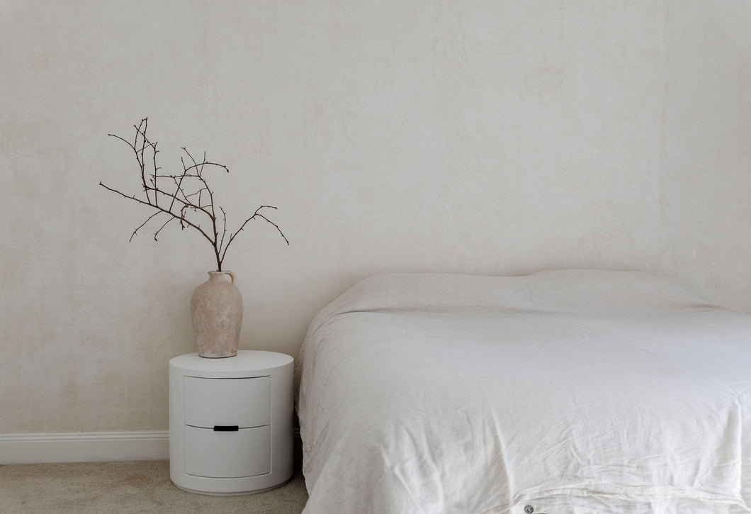 The Nevaeh Concrete Bedside Table