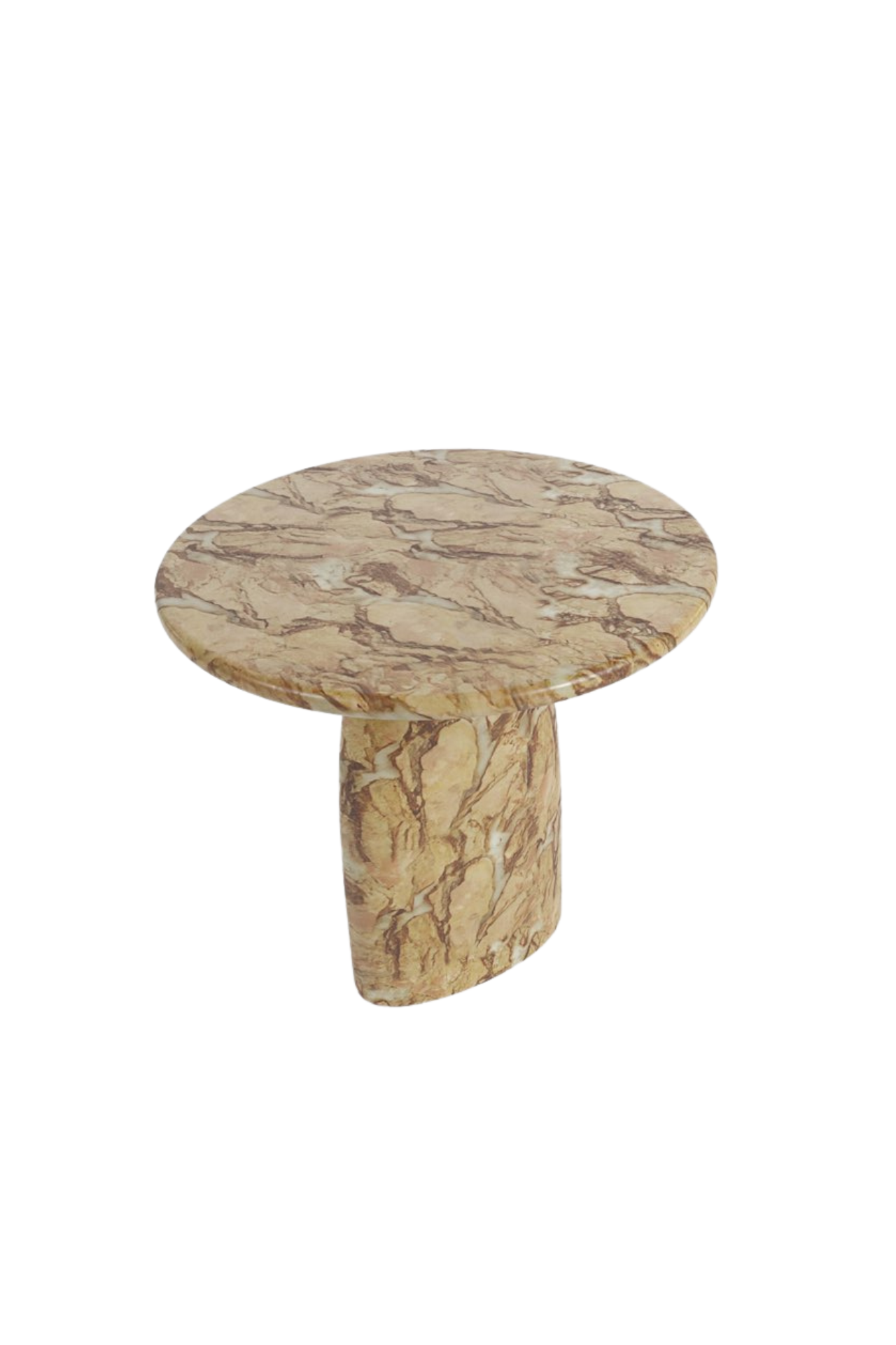 Juliet Side Table - Tigers Eye Marble - Pre order arriving January