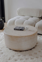 Load image into Gallery viewer, The travertine Curve coffee table
