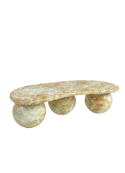 Lumira Coffee Table - Matcha Marble - Pre order arriving January