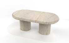 Load image into Gallery viewer, The travertine Kove dining table (pre-order available March)

