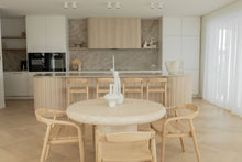 Load image into Gallery viewer, The “Estelle” Dining Table -  Travertine
