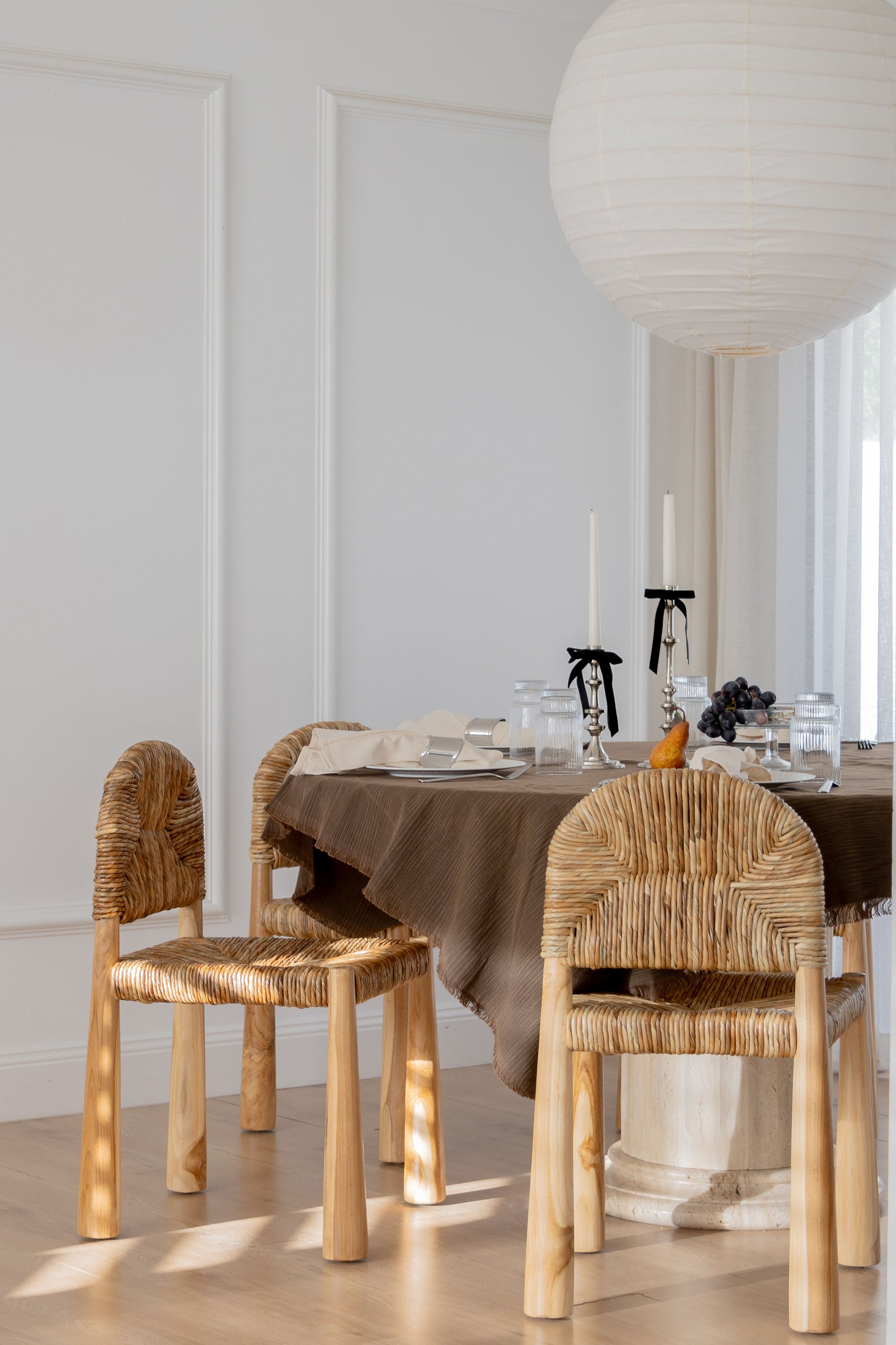 Dining Room Seagrass Parsons Chairs Kauai Woven Seagrass Dining