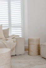 Load image into Gallery viewer, The Log Side Table - Travertine
