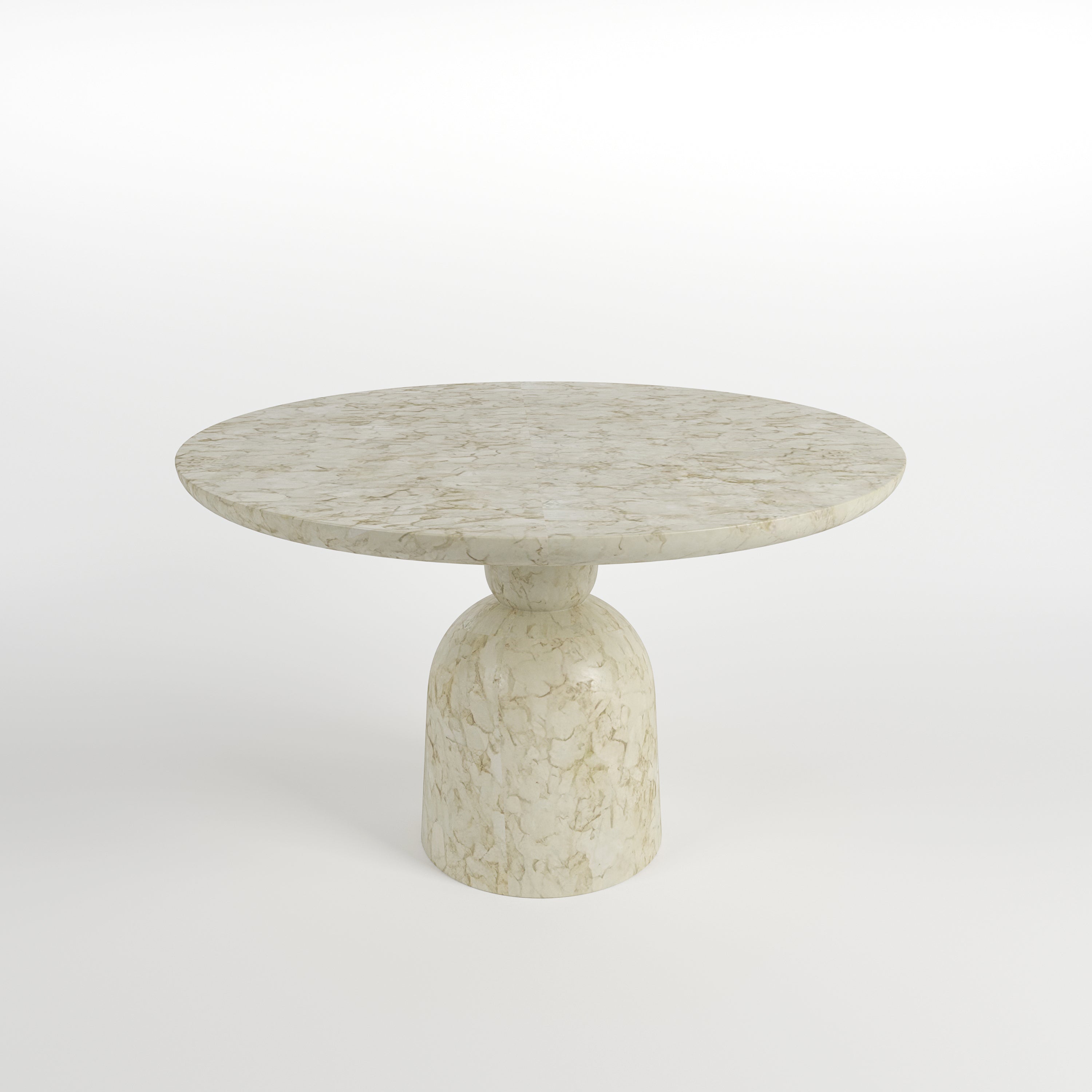 Luna Dining Table - Cashmere Marble