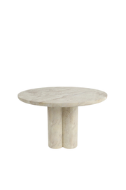 Petrah Dining Table - Mirage Marble - Pre order arriving January