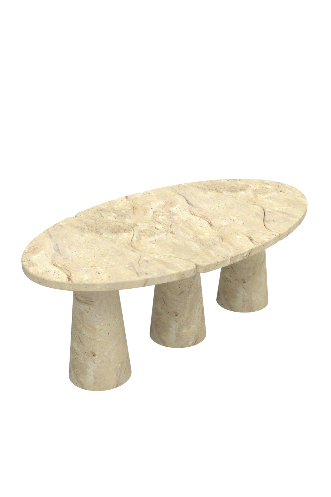 Sorah Dining Table - Mirage Marble - Pre order arriving January