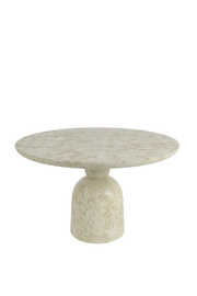 Luna Dining Table - Cashmere Marble - Pre order arriving January