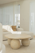 Load image into Gallery viewer, The Priscilla curve coffee table - travertine - pre order arriving late May
