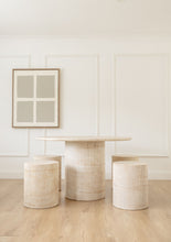Load image into Gallery viewer, The “Amore” dining table - travertine
