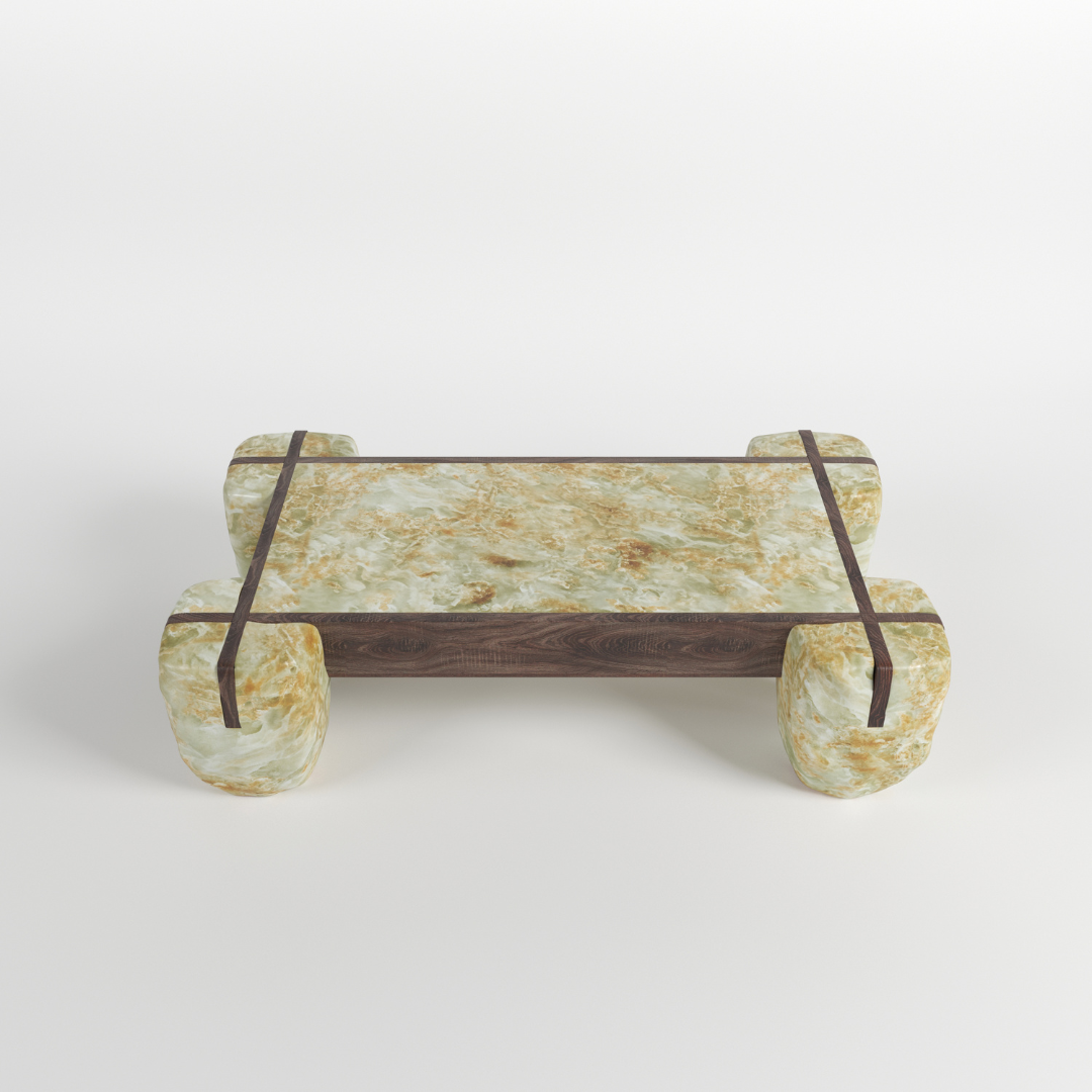 Rox Coffee Table - Matcha Marble (Pre-order arriving August)