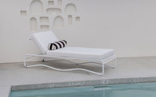 Load image into Gallery viewer, The “Aurora” sun bed - Pure white - pre order arriving late May
