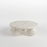 Priscilla Curve Coffee Table - Royal Vanilla Marble (Pre-order arriving September)