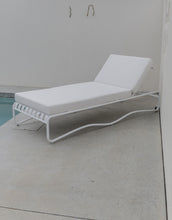 Load image into Gallery viewer, The “Aurora” sun bed - Pure white - pre order arriving late May

