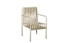 Load image into Gallery viewer, The “Aurora” beige dining chair - metal - pre order arriving late May
