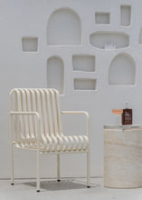 Load image into Gallery viewer, The “Aurora” beige dining chair - metal - pre order arriving late May
