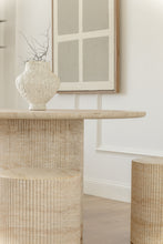 Load image into Gallery viewer, The “Amore” dining table - travertine
