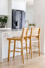 Load image into Gallery viewer, The Hardie counter stool - with back rest
