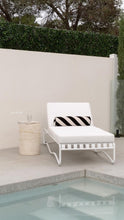 Load image into Gallery viewer, The “Aurora” sun bed - Pure white - pre order arriving late May
