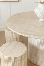 Load image into Gallery viewer, The “Amore” dining table - travertine
