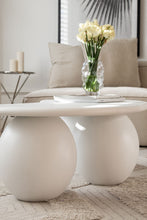Load image into Gallery viewer, The Lumira coffee table - pure white concrete - pre order 12-14 week wait
