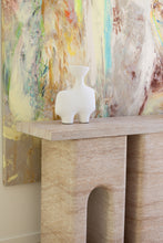 Load image into Gallery viewer, The &quot;Outcast&quot; console - travertine - pre order 12-14 week wait
