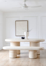 Load image into Gallery viewer, The Travertine Kove Dining Table
