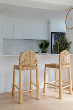 Load image into Gallery viewer, The Boheme counter stool- seagrass - pre order arriving late May
