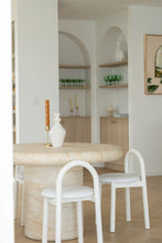 Load image into Gallery viewer, The “Estelle” Dining Table -  Travertine
