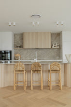 Load image into Gallery viewer, The Boheme counter stool- seagrass - pre order arriving late May
