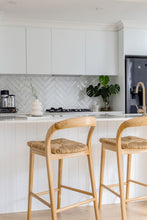 Load image into Gallery viewer, The Bekka Counter Stool - seagrass - pre order arriving May
