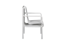 Load image into Gallery viewer, The “Aurora” white dining chair - metal
