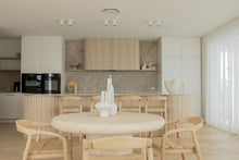 Load image into Gallery viewer, The “Estelle” Dining Table -  Travertine
