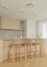 Load image into Gallery viewer, The Boheme counter stool- seagrass - pre order arriving late May
