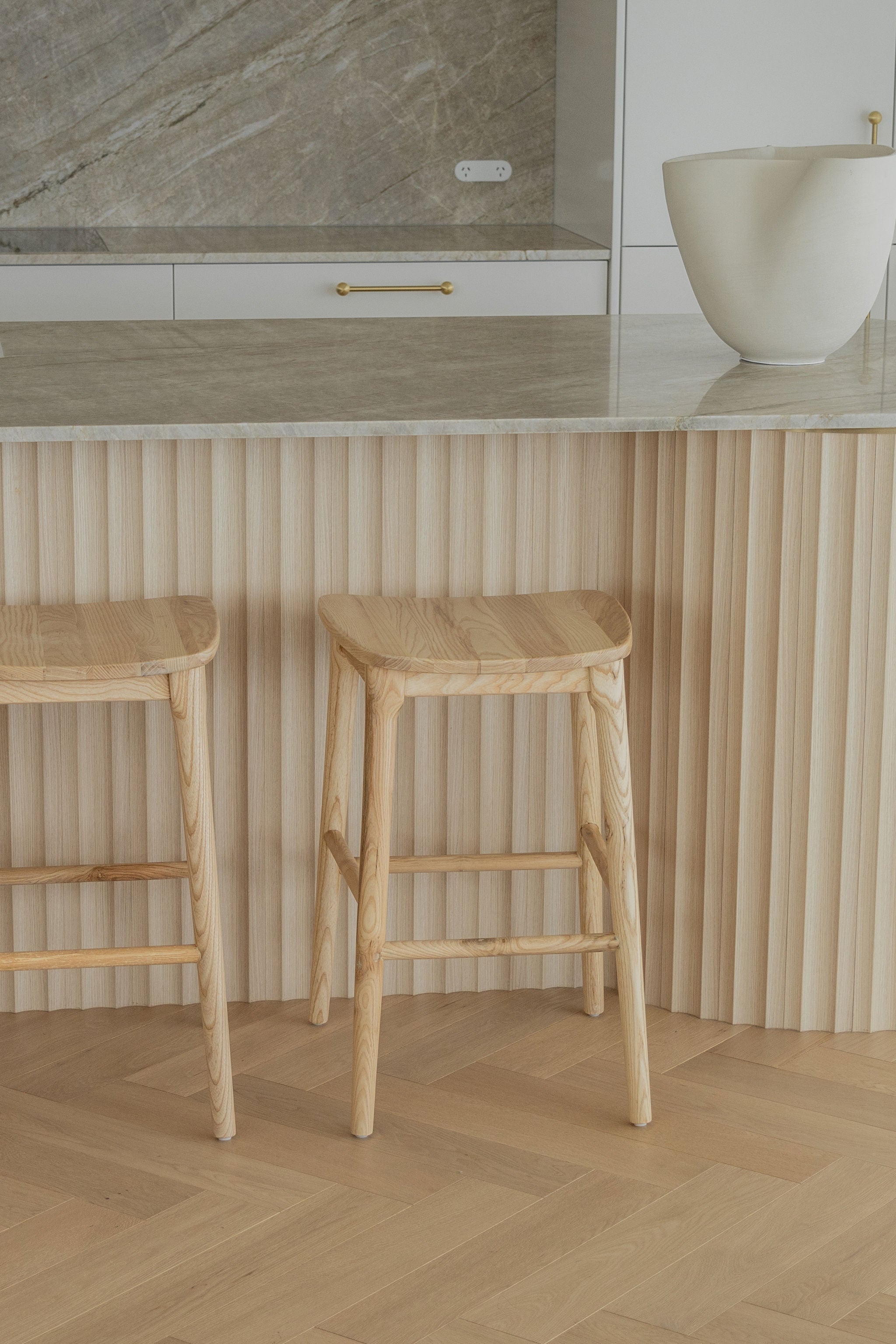 Arlow Counter Stool Ash Wood
