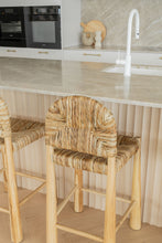 Load image into Gallery viewer, The Boheme counter stool- seagrass - pre order arriving late May
