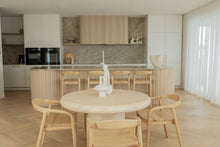 Load image into Gallery viewer, The “Estelle” Dining Table -  Travertine
