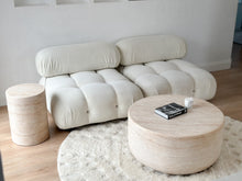 Load image into Gallery viewer, The Travertine Curve Coffee Table
