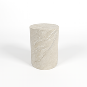Log Side Table - Mirage Marble (Pre-order arriving October)