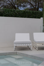Load image into Gallery viewer, The “Aurora” sun bed - Pure white - pre order arriving late May
