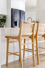 Load image into Gallery viewer, The Hardie counter stool - with back rest
