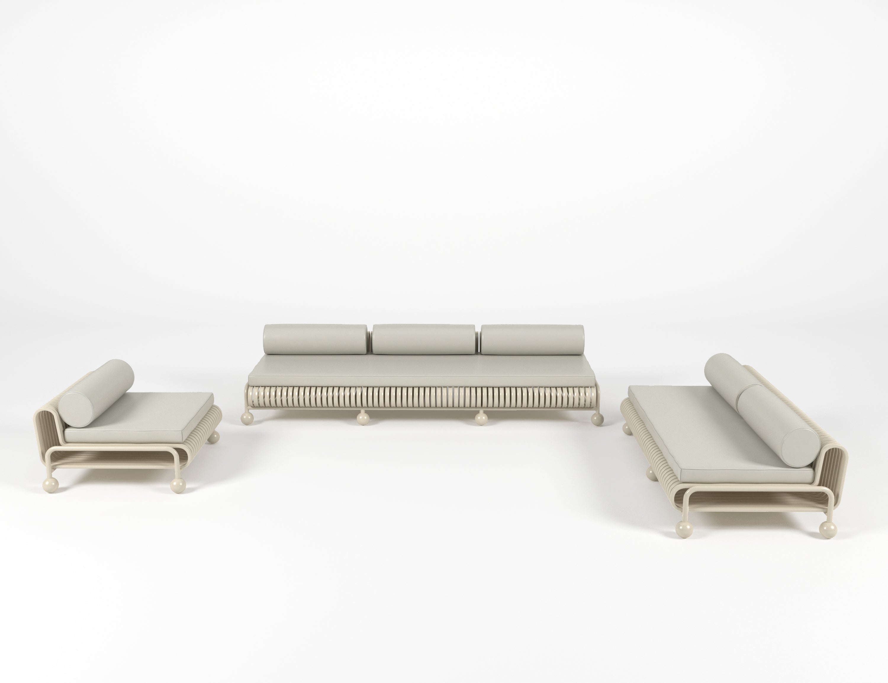 Lovii Outdoor Three Seater Lounge