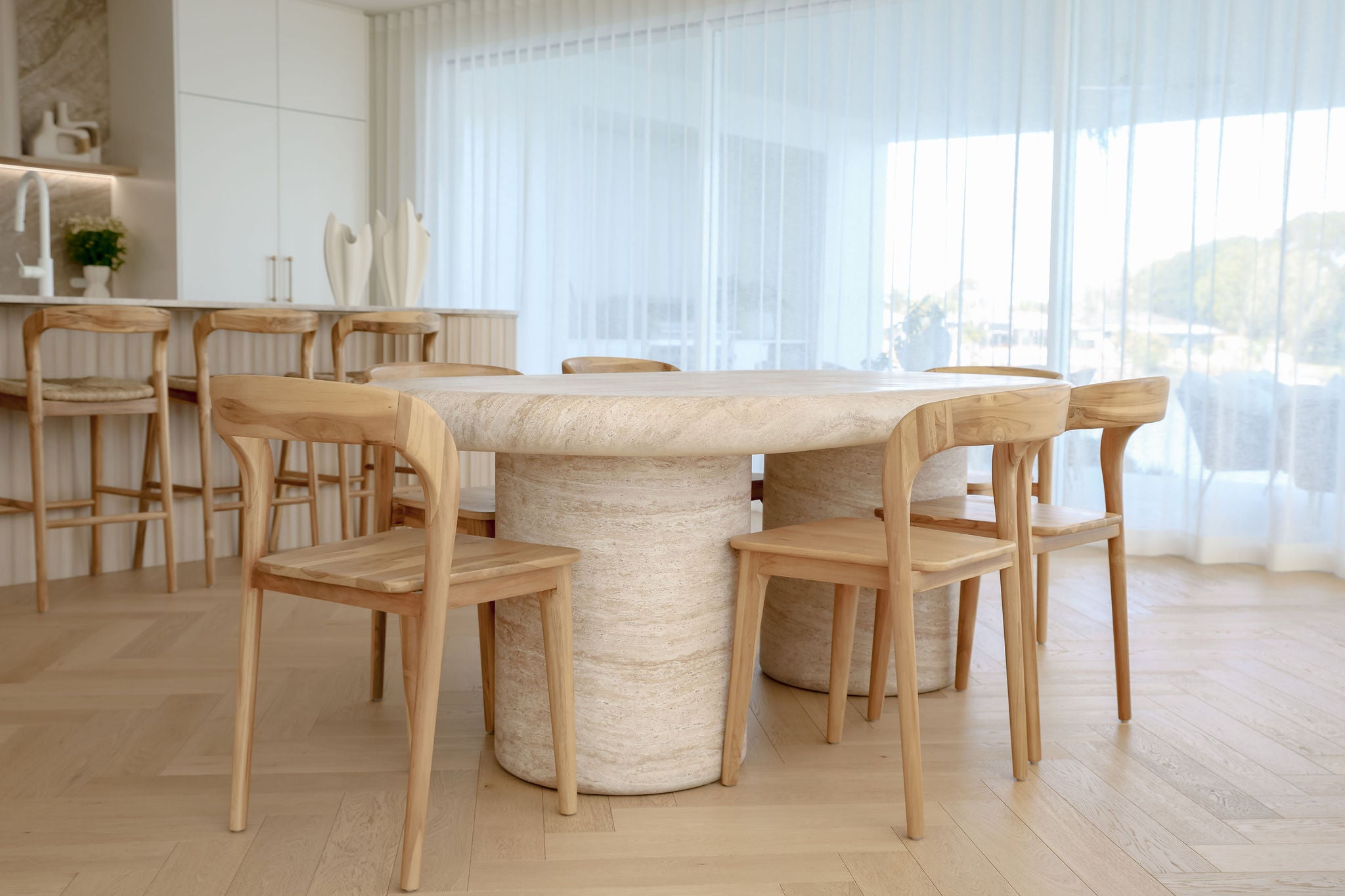 Byron Dining Chair - Teak wood