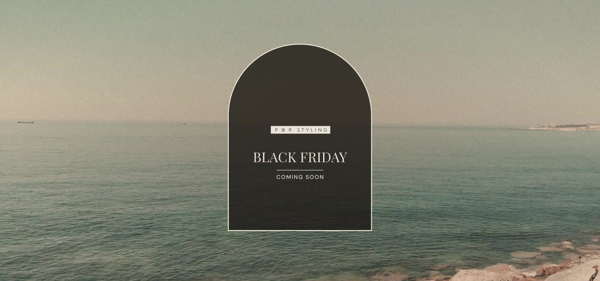 Load video: Black Friday at P&amp;R Styling, coming soon.