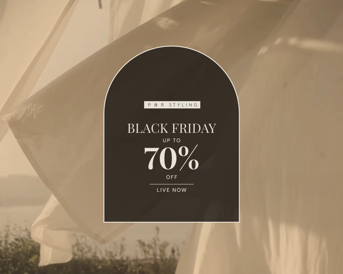 Load video: Black Friday at P&amp;R Styling, live now.
